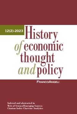 HISTORY OF ECONOMIC THOUGHT AND POLICY